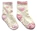 TICK TOCK Baby Girls Cosy Socks 2 Pairs Microfibre Super Soft Warm Gripper Dot