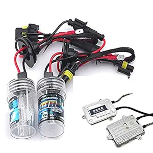 CS Glare Car Waterproof AC 55W 9005/9006,HB3/HB4 Bulb HID Bi Xenon Conversion Headlight Ballast Kit - 6000 k