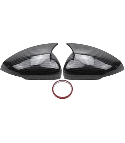 Gloss Black Mirror Caps For Mercedes A-Class W177 (2019-2023) - Easy Clip-On Covers