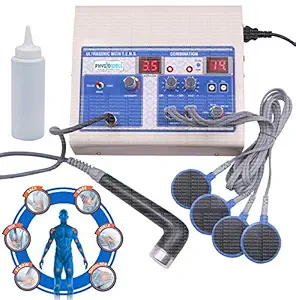 Physiowell Physiotherapy Machine Electrotherapy Combo for All Pain Relief Device Physiotherapy Equipment Ultrasound Tens