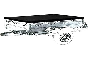 peraline 2450 Abdeckplane für Anhänger, schwarz