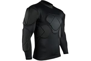 Lalander protective shirt, protectors, shirt, padded sports suit, protective clothing for football, basketball, paintball, martial arts, rugby.