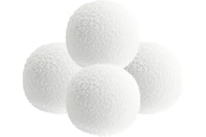 DIELOVEHUA 4 Stück Ölabsorbierender Schwamm Abschäumballe, Schaumabsorbierende Bälle für Whirlpool, Ölabsorbierender Schwammball, Hot Tub Scum Absorber für Whirlpools, Spa, Schwimmbad