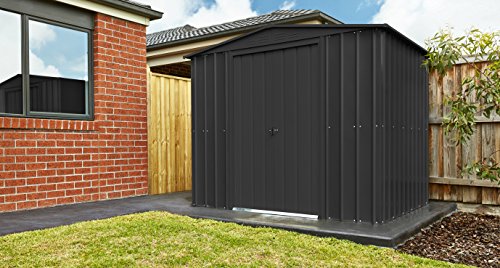 CLEMENS HOBBY TEC Stahlgerätehaus Globel Industries, BxT: 245×183 cm anthrazit - 10