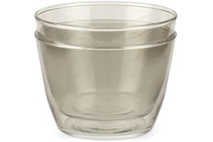 Spring Copenhagen Double Up | Juego de 2 vasos | Diseñador: Troels Øder Hansen (gris)