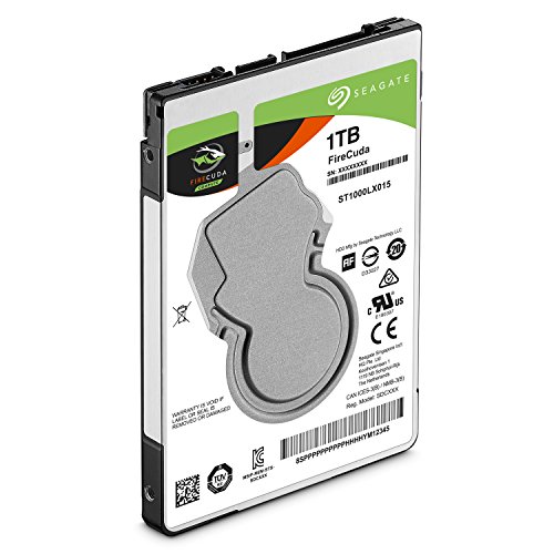 Seagate ST500LX025 Firecuda 500GB Internal Hybrid SSHD 2.5 INCH EXTERNAL HARD DRIVE – 64MB SATA 6Gb/s Black - Image 3