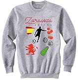 clothing teesquare1st Zaragoza Spain Gris Sudadera Size Small