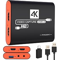 OBS Streaming Capture Card 4K 60Hz HDMI Video Capture Card - USB 3.0 ...