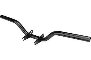 CITOMERX Fußrastenträger Tragrohr Fußraste schwarz kompatibel mit Simson S50 S51 S53 S60 S70 S83