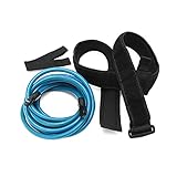 4. El cable estirable mantiene la tensión mientras hace ejercicio