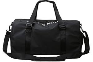 VEXRAN Sacs de Sport Hommes, Sacs de Sport Femmes, Sac de Voyage pour Les Week-Ends, avec Compartiment à Chaussure et Compartiment Humide, Duffel Bag pour Les Sports de Gym