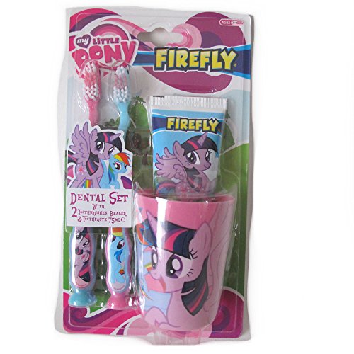Price comparison product image My Little Pony Dental Kit with 2 Toothfrushes,  Toothpaste (75 ml)