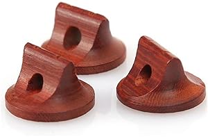 PPMTER 3pcs Chinois Erhu Ponts En Bois De Palissandre Chinois Violon Traditionnel Chinois Qin Erhu Pièces De Rechange Accessoires