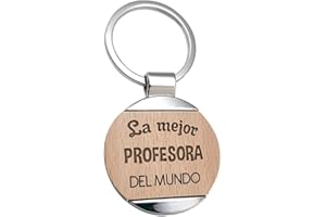 PLANETACASE Llavero Oficios y Profesiones - Llavero Original Personalizado para Trabajadores y Profesionales Grabado Bajorrelieve en Madera