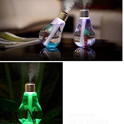 DOXUNGO Luftbefeuchter USB Luftbefeuchter Sieben Farbwechsel Im Winter zu Hause Retro Mini Luftbefeuchter - 3