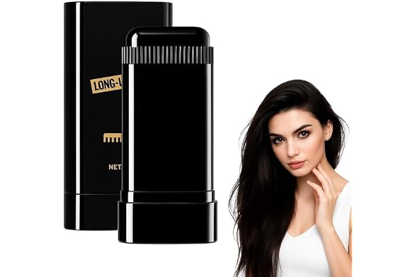 INSFIT New Hair Color Comb Stick, Hairdressing Wand, Waterproof And Sweat-proof Instant Hair Dye Stick Grey Hair Coverage For Men & Women, Touch-Up With Comb Applicator, Easy Application