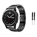 Produktbild Garmin Fenix 5 Armbanduhr Band, TopTen Fan-Motive Edelstahl Ersatz Handgelenk Band Strap Armband für Garmin Fenix 5 Smart Watch M schwarz