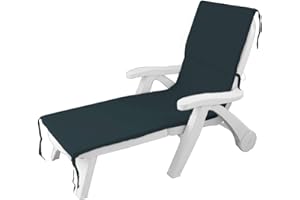 PARA HOME Cuscino per lettino prendisole per esterno giardino sdraio 60x190 cm cm AA370