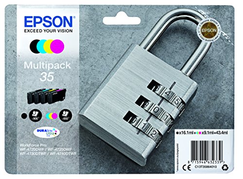 Epson Original Tintenpatrone T35 Schloss Multipack