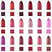 Perfect Summer Make Up Waterproof Purple Lipstick Matte Long Lasting Shade #001-Purple Jam-3.7g