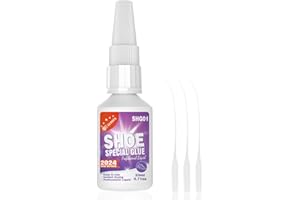 VIOMIS 20g Instant Shoe Glue - Professional Sole Repair Adhesive, Waterproof & Clear for Sneakers, Boots, Heels & More