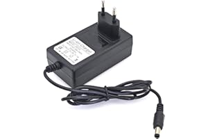 JZK DC 25.2V 1A AC Adapter Replacement, Li-ion Lithium Battery Charger, Maximum 25.2W Power Supply, Charging Plug