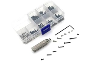 ICDKOYK Kit Scatola per Viti per Auto RC in Metallo 257 Pezzi per 1/28 Wltoys K969 K979 K989 K999 Cassetta degli Attrezzi per Viti di aggiornamento e Modifica per RC