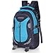Suntop Neo 9 26 Ltrs Grey & Cool Blue Checks Medium Sized Backpack Bag RS.885.00