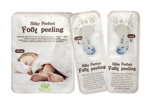 Fuss-Peeling-Maske Made in Korea die Hornhautsocke fuer Samtweiche Füße
