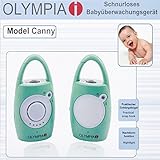 Premium Funk-Babyüberwachungsgerät Babyphone Canny bis zu 200 m Reichweite von Olympia - 4