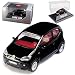 Produktbild VW Volkswagen Up Schwarz 3 Türer Ab 2011 CarsClub Edition mit Sockel und Vitrine H0 1/87 Herpa Modell Auto