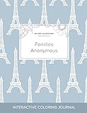 Image de Adult Coloring Journal: Families Anonymous (Butterfly Illustrations, Eiffel Tower)