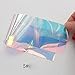 Shot--In 5 Colors Newest Broken Glass Foils Finger DIY Nail Art Stencil Decal Stickers
