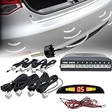 einparkhilfe vorne nachrüsten kosten Silber Einparkhilfe, 8x Ultraschallsensoren, 1x Digital LCD-Display mit numerischer Abstandanzeige und Richtungsindikator. Sensoren sind lackierbar. Nach kinderleichtem Einbau funktioniert das System vollautomatisch.