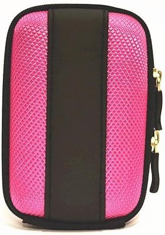 INNOTEC Pink EVA Hard Camera Case With Belt Loop For Polaroid IEX29,Polaroid IX828,SONY Cyber-shot DSCW810,SONY Cyber-shot DSC-WX220,SONY Cyber-shot DSC-WX350,Fujifilm XQ2,NIKON COOLPIX S3700