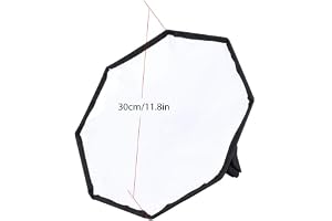 Ak Flash diffuser, blixt softbox speedlight diffuser kit, blixtljus softbox diffuser kit 30 cm bärbar universal flash softbox