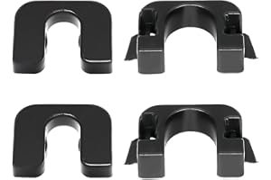 TINSHOW 2 Set Rear Parcel Shelf Clips Fastening Bracket Compatible with Ford Fiesta Focus Nissan B-MAX Mondeo Citroen DS3 C3 1539663 8A6146698AA 015532109E Retainer Luggage Rack Replacement