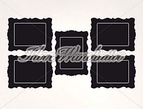 I-love-Wandtattoo 11654 Wandtattoo Fotorahmen „Barock“ - 2