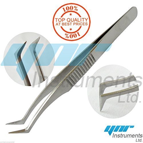 YNR Eyelash Extension Tweezers for Russian 3D 6D Volume Lash Extensions L-Type