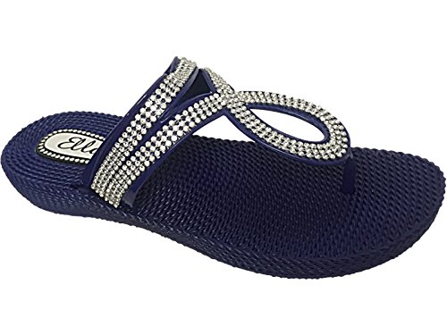 ella diamante flip flops
