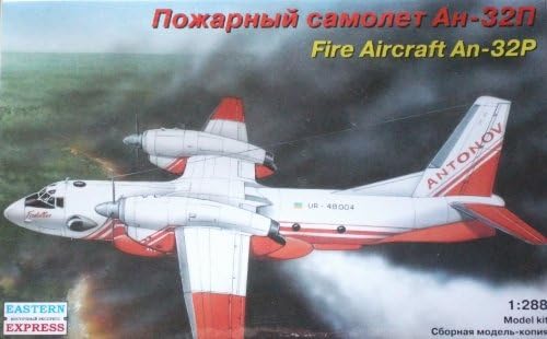 ARK Models EE28804 1:288 Scale Antonov An-32P Ukrainian Fire killer Plastic Model