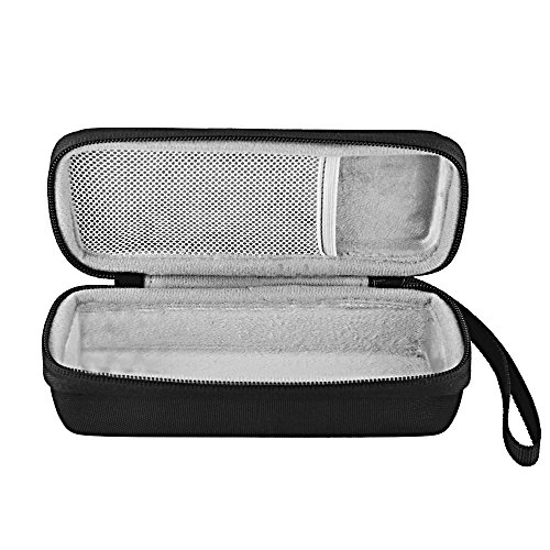 BOVKE Hartes EVA Stoßfeste Schützende Reisetasche Zum Tragen Aufbewahren Travel Hard Case Cover Tasche Für Philips Norelco OneBlade Men’s hybrid electric trimmer and shaver, FFP, QP2520/90,Schwarz - 4