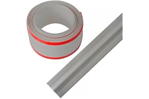 QXDGOAL PVC Canalina Passacavi Pavimento Cavi Durevole Calpestabile cavità Cavo Protezione Copricavi Proteggere Copertura per La Casa, Ufficio(Color: Gris, S: 6m)