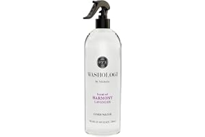 WASHOLOGI Linen Water Scent Of Harmony – Väldoftande linnevatten och textilspray för kläder och hemtextilier, 750 ml