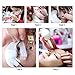 Ckeyin ® 3pcs Stainless Steel Hair Removal Eyebrow Tweezers Precision Eyelash Extension Tool Nail Tool Makeup Beauty Tweezers Slant Kit