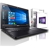 Lenovo (15,6 Zoll) Notebook (AMD A4-6210 Quad Core 4x1.80 GHz, 8GB RAM, 750GB S-ATA HDD, AMD Radeon R3, HDMI, Webcam, Bluetooth, USB 3.0, WLAN, Windows 10 Professional 64 Bit) #5122