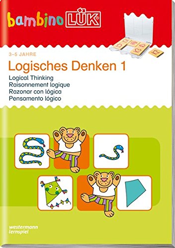 bambinoLÜK-Übungshefte / Kindergarten: bambinoLÜK: 3/4/5 Jahre: Logisches Denken 1