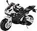 Price comparison product image New 2017 Model Official Licensed BMW S1000R Rechargeable Electric Ride on Motorbike Kids Sports Pocket - Black and White