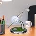 Produktbild World 9.99 Mall Golf Geschenk,Mini Desktop Golf Uhr Kugelschreiber Stand mit Golf Stifte 2pcs Satz Golf Souvenir Tour Souvenir Neuheit Geschenk,Schreibtisch Deko Stiftehalter mit