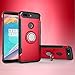Produktbild YHUISEN Rüstung Dual Layer 2 in 1 Heavy Duty Shockproof Schutzhülle mit 360 Grad drehenden Fingerring Halter und Magnet Car Holder Case für Huawei Honor V10 / Honor View 10 ( Color : Red )